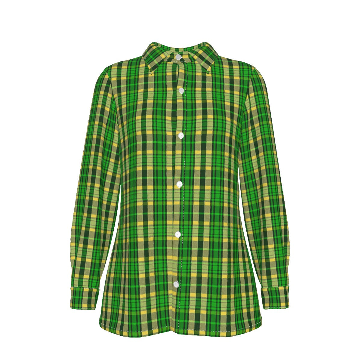 Oregon Tartan Plaid Ducks Women's Elastic-Back Shirt