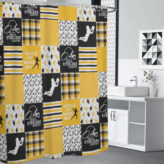 Pittsburgh Steelers Shower Curtains 150（gsm）