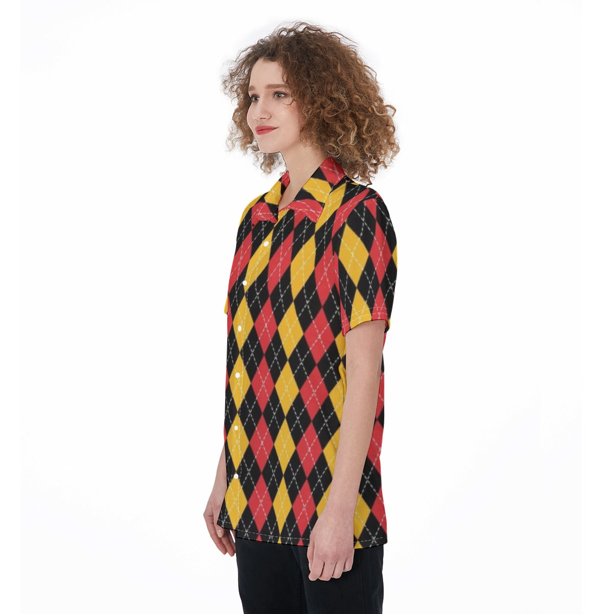 Louisville Tardinals Tartan Plaid  Women's Shirt