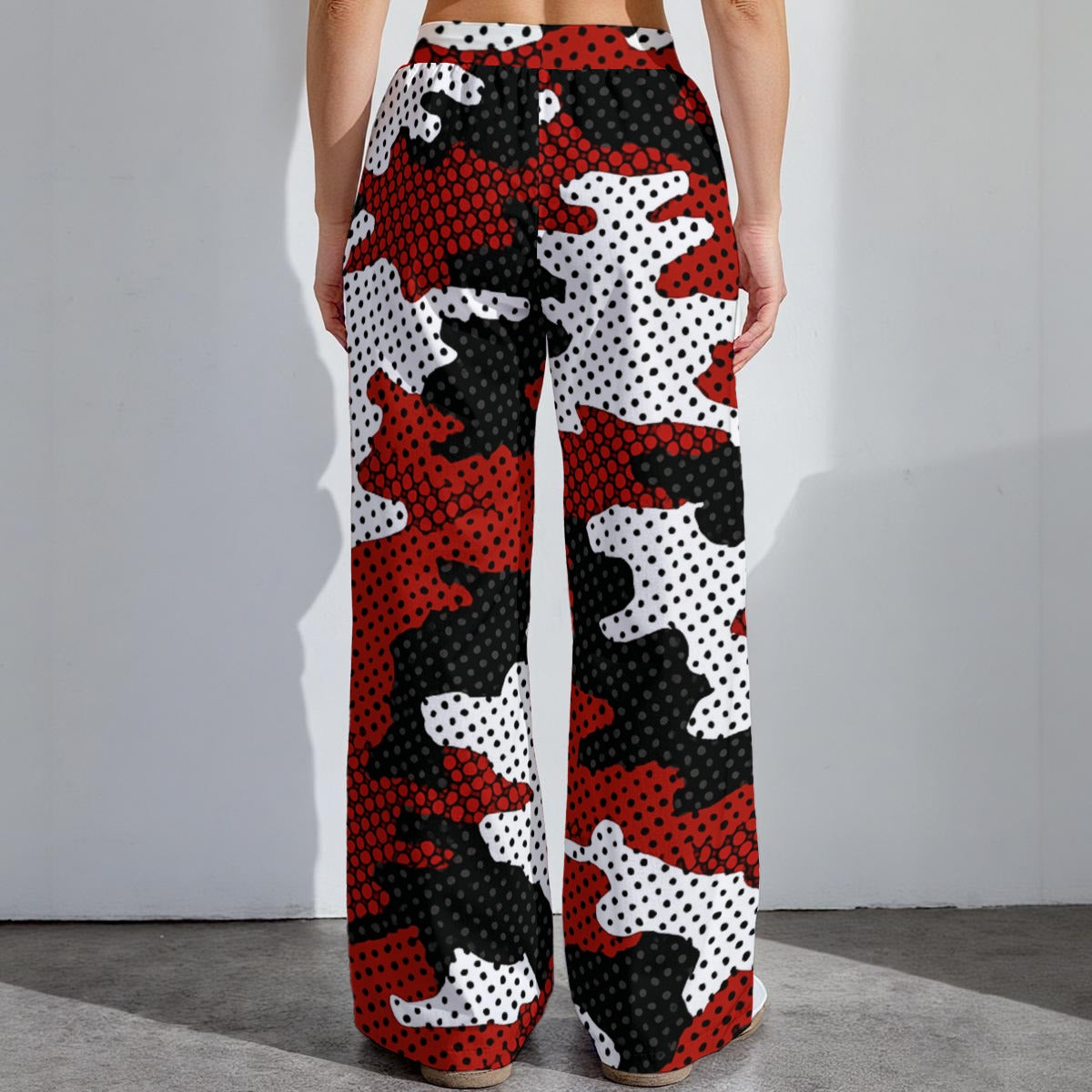 New Mexico - Lobos camo Women's High-Stretch Casual Pants|290GSM