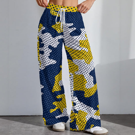 Michigan - Wolverines Women's High-Stretch Casual Pants|290GSM