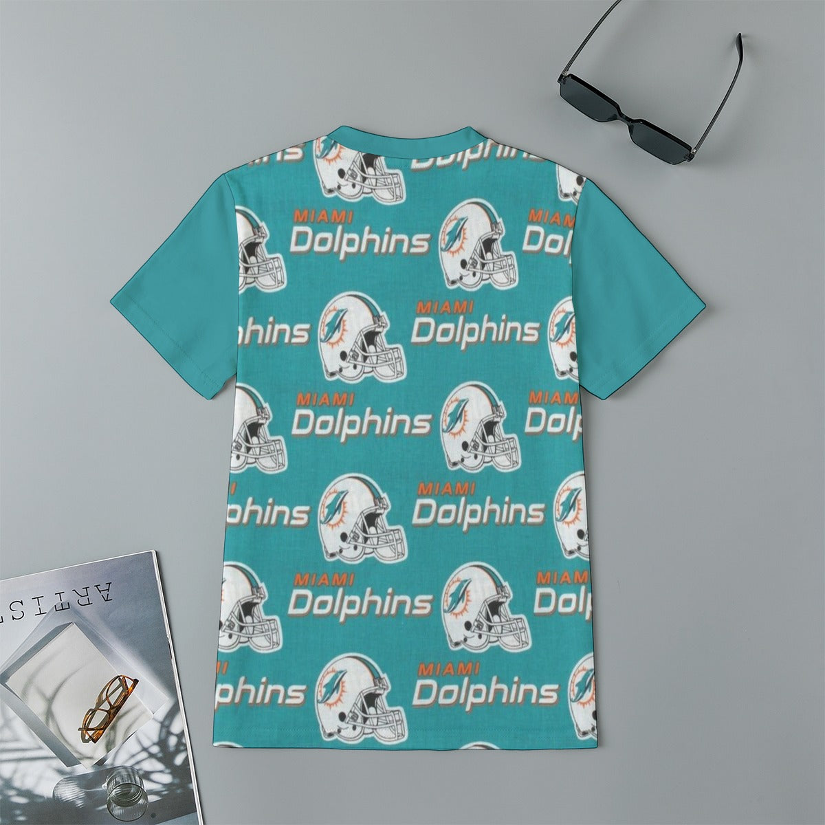 Miami Football Game Day All-Over Print Children's Short-Sleeve T-Shirt | 180GSM Cotton