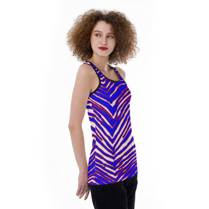 Buffalo Bills Zubaz Women's Back Hollow Tank Top