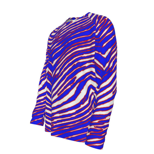 Buffalo Bills Zubaz Men's Raglan Long Sleeve T-shirt  | 190GSM Cotton