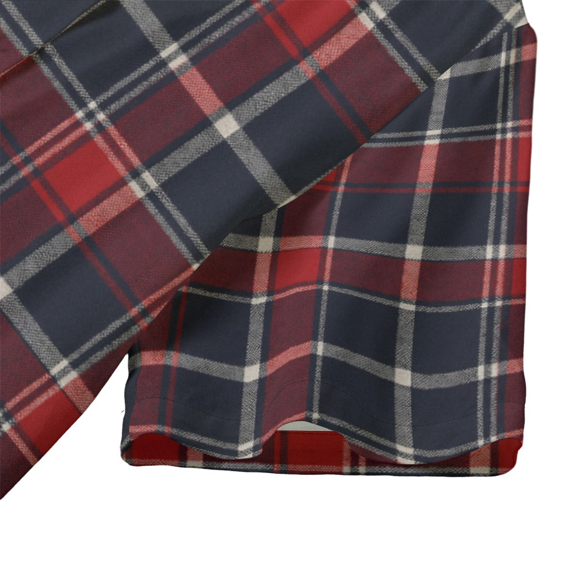 Mississippi Tartan Plaid Ole Miss Rebels Women's Hawaii Shirt | Rayon