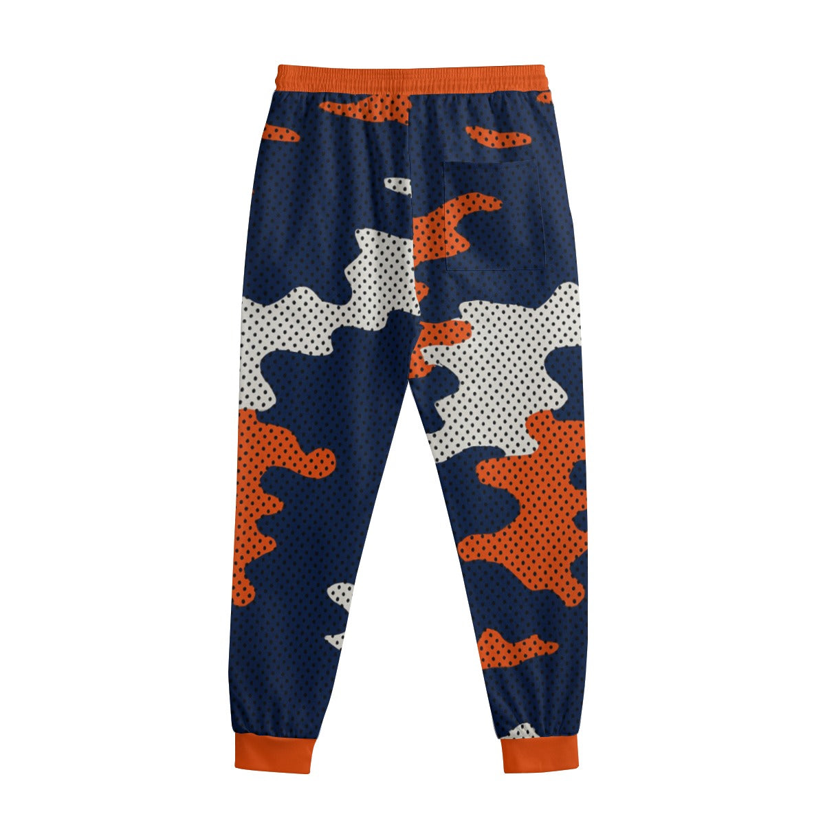 Urban Legend Illinois Orange Navy Camo Sweatpants With Waistband