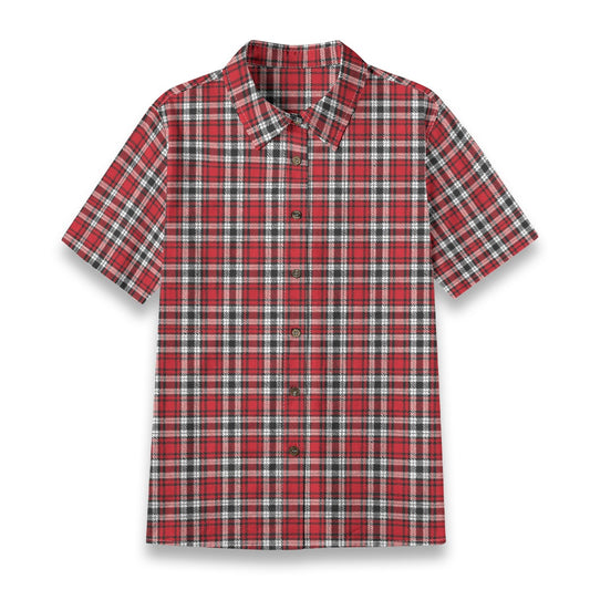 Louisville Tartan Plaid Cardinals Women's Shirt | 125GSM Cotton