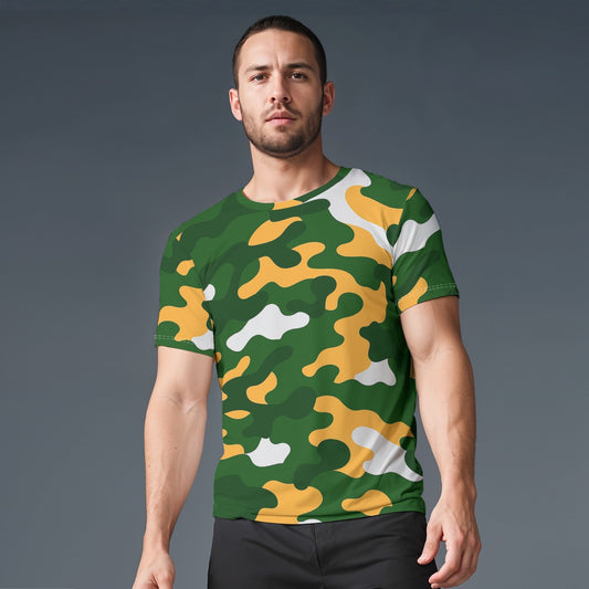 Green Bay Football Game Day All-Over Print Men's O-Neck Sports T-Shirt