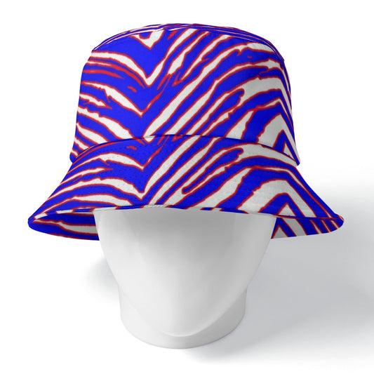 Buffalo Bills Zubaz Double-Side Printing Bucket Hat