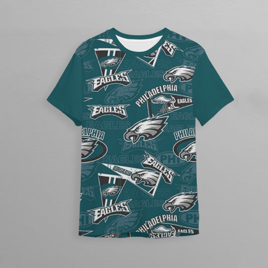 Philadelphia Football Game Day All-Over Print Children's Sports T-Shirt