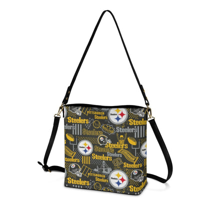 Minimalist Square Crossbody Bucket Bag