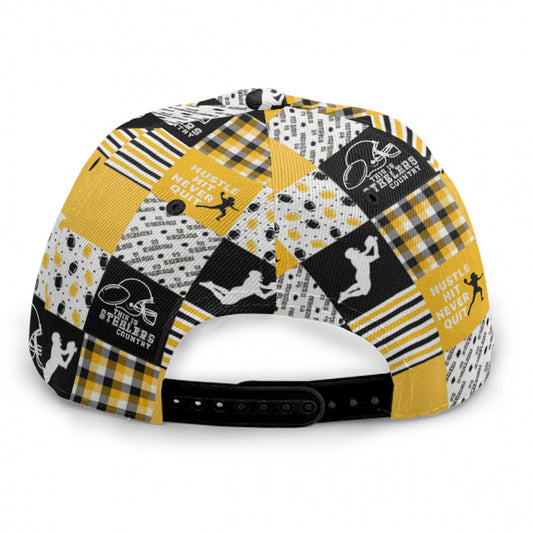 Baseball Cap With Flat Brim