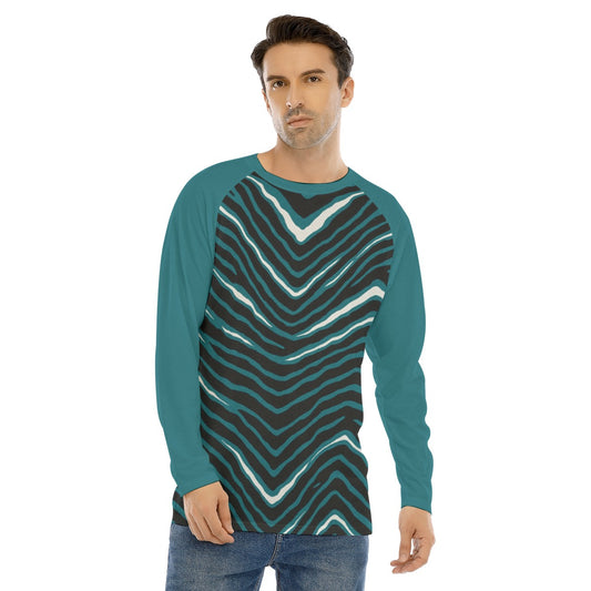 Philadelphia Football Game Day All-Over Print Men's Long Sleeve T-shirt With Raglan Sleeve