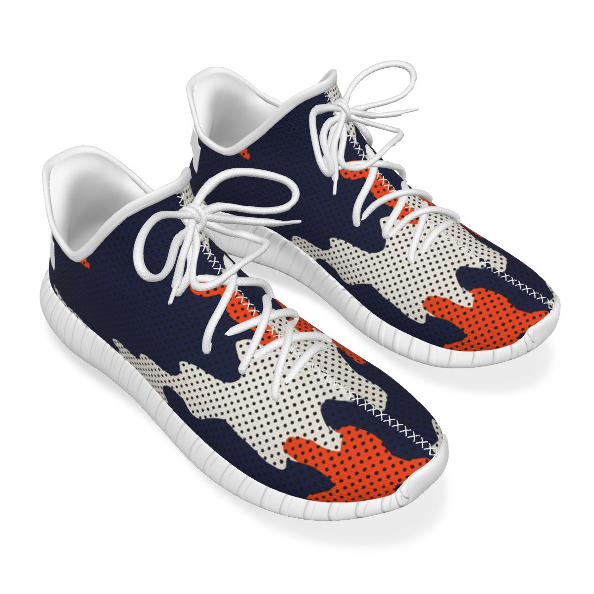Urban Legend Illinois Urbana Fighting Illini Orange Blue White Camo Coconut Sneakers Shoes