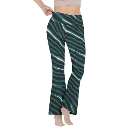 Philadelphia Football Game Day All-Over Print Women's Reversible High-Waisted Yoga Pants