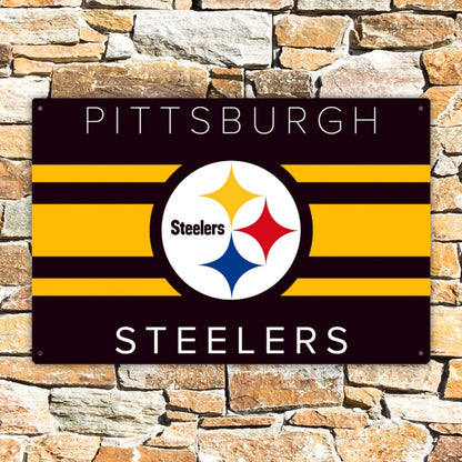 Pittsburgh Steelers Rectangular Metal Hanging Painting For The USA 3:2