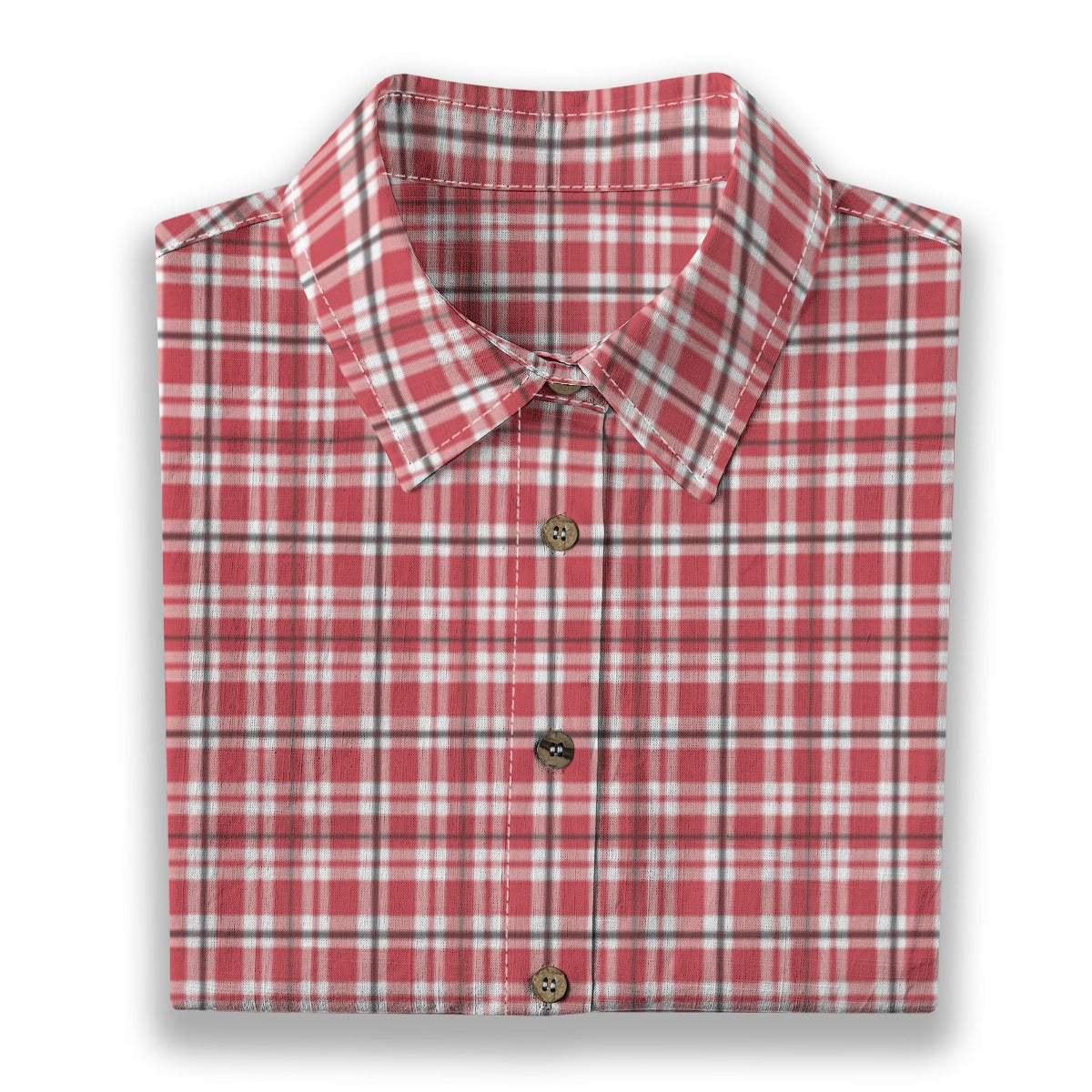 Georgia - Bulldogs Tartan Plaid  Women's Shirt | 125GSM Cotton