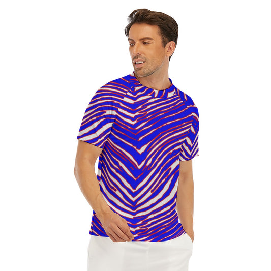 Buffalo Bills Zubaz Men's Tight Surf Clothing With Half Sleeves