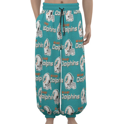 Miami Football Game Day All-Over Print Unisex Lantern Pants