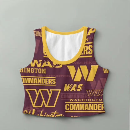 Washington Commanders High-Stretch Short Women's Tank Top