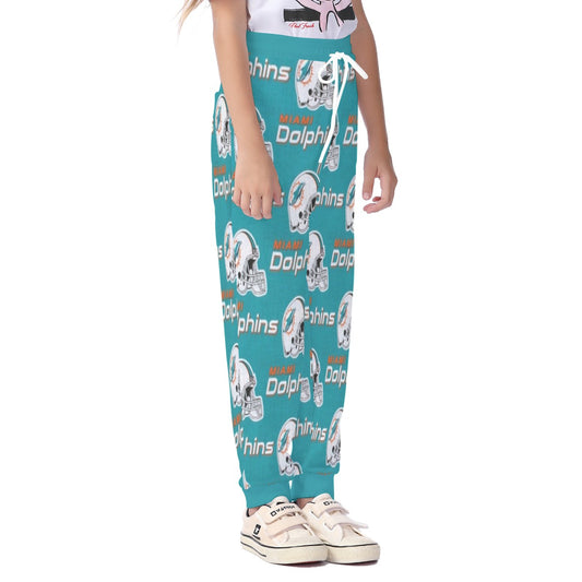 Miami Football Game Day All-Over Print Kid's Casual Pants