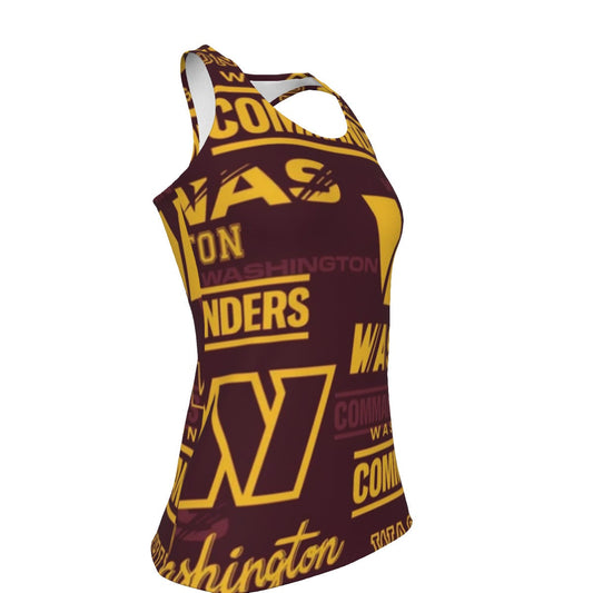 Washington Commanders Women's Workout Tank Top|210GSM