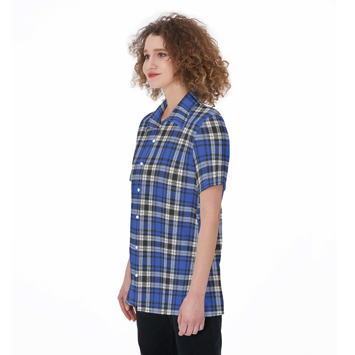 Kentucky Tartan Plaid Wildcats Women's Shirt