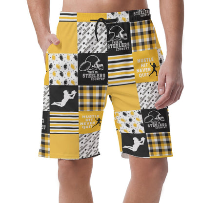 Pittsburgh Steelers Men's Casual Shorts