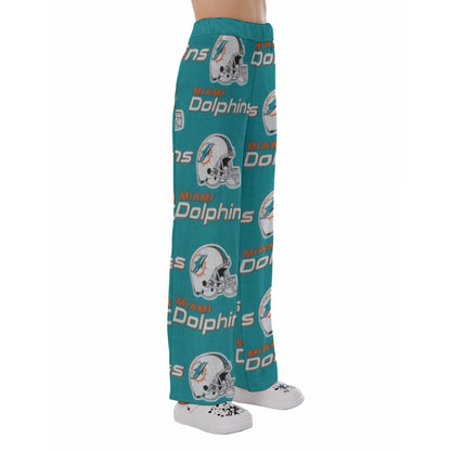 Miami Football Game Day All-Over Print Women's Pajama Pants
