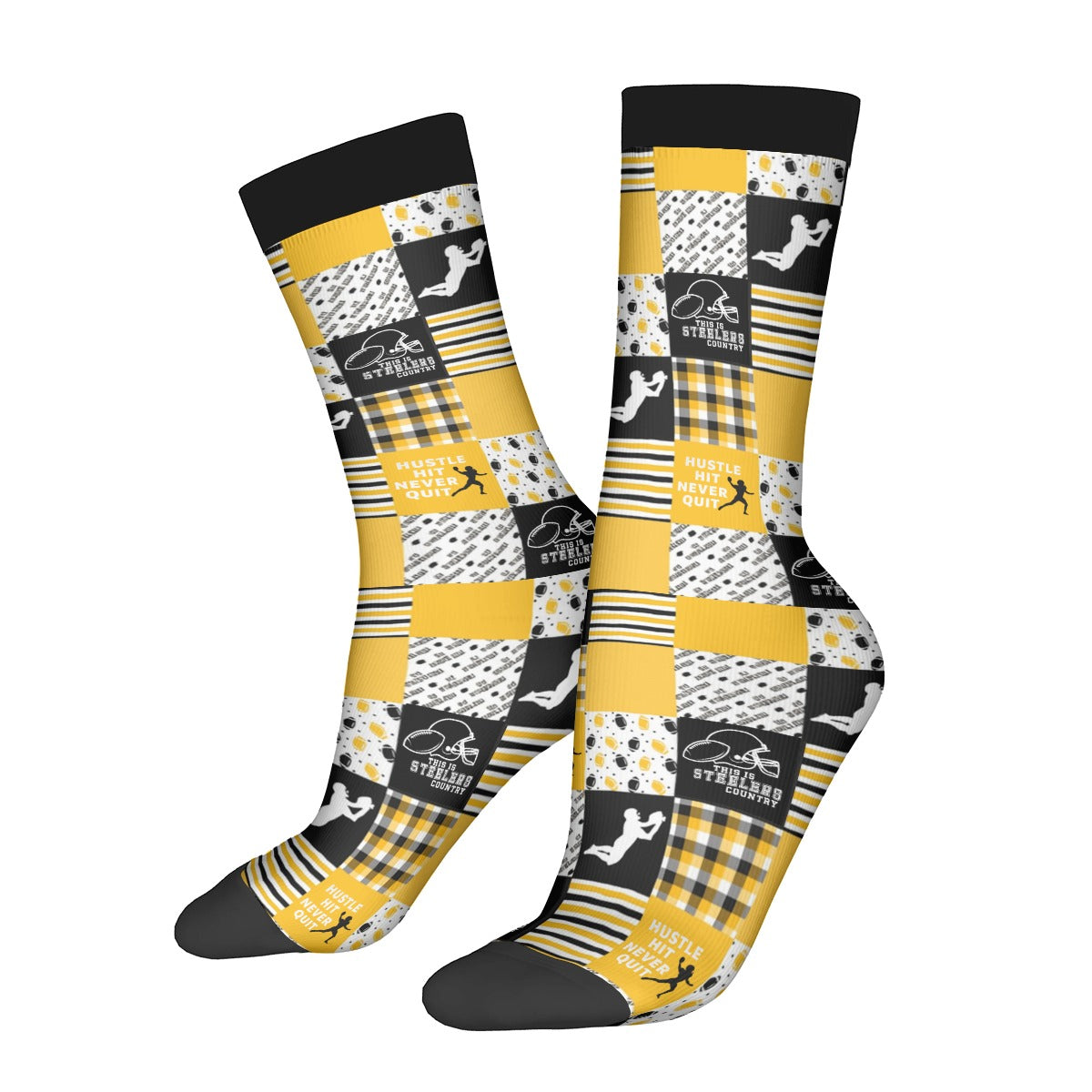 Contrast Color Socks For the USA