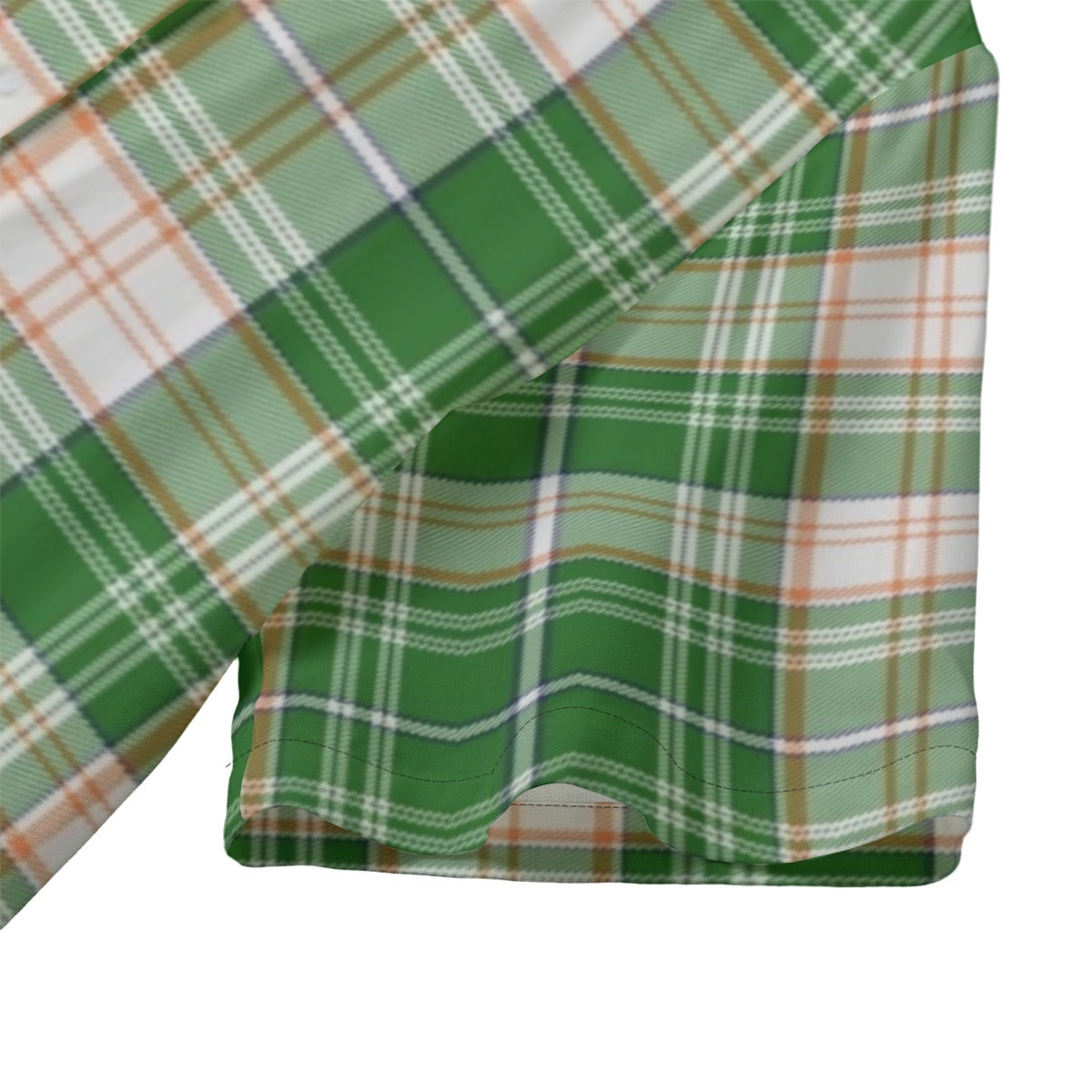 Miami Tartan Plaid Hurricanes Women's Hawaii Shirt | Rayon