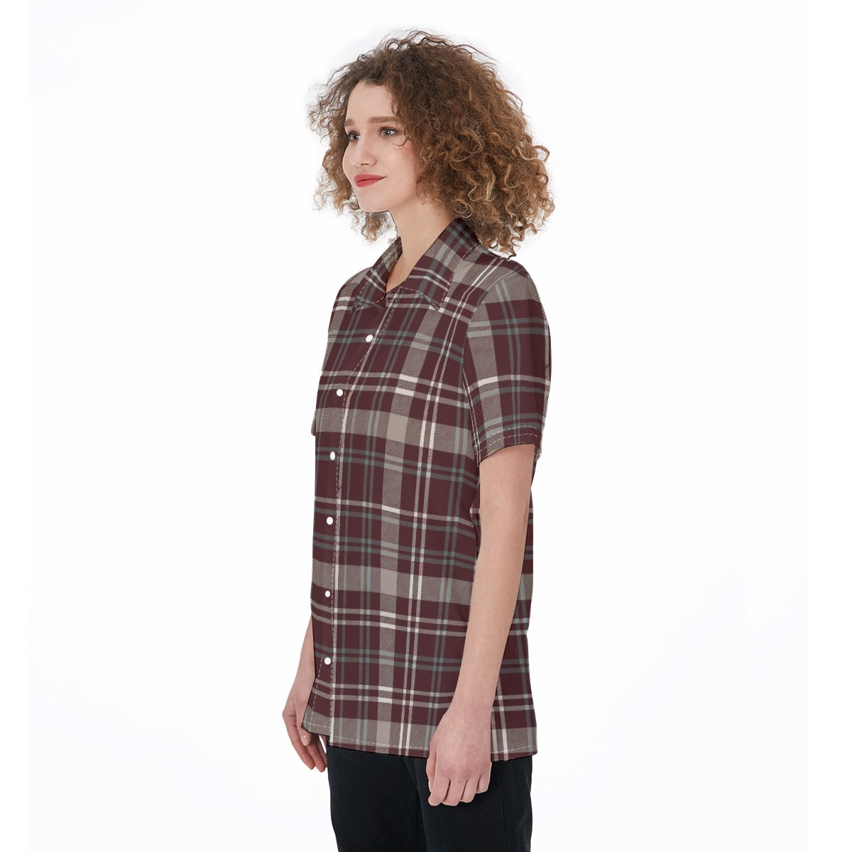 Texas Tartan Plaid A&M - Aggies Women's Shirt