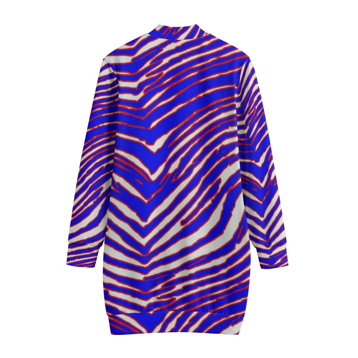 Buffalo Bills Zubaz Women's Length Baseball Jackets