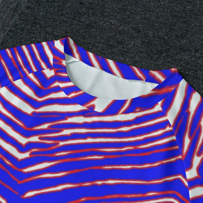 Buffalo Bills Zubaz Men's Raglan Sleeve Pajamas With Wide Ankles