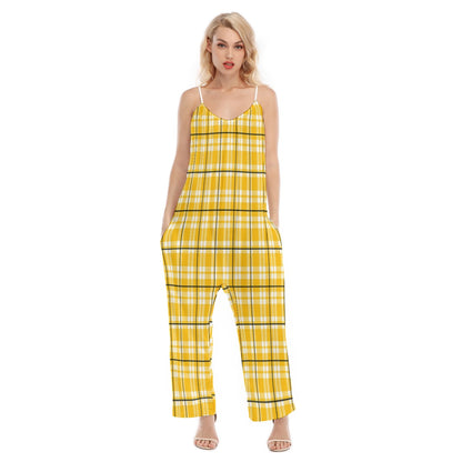 All-Over Print Women's Loose Cami Jumpsuit