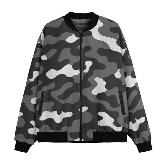 Las Vegas Raiders camo Fleece Bomber Jacket