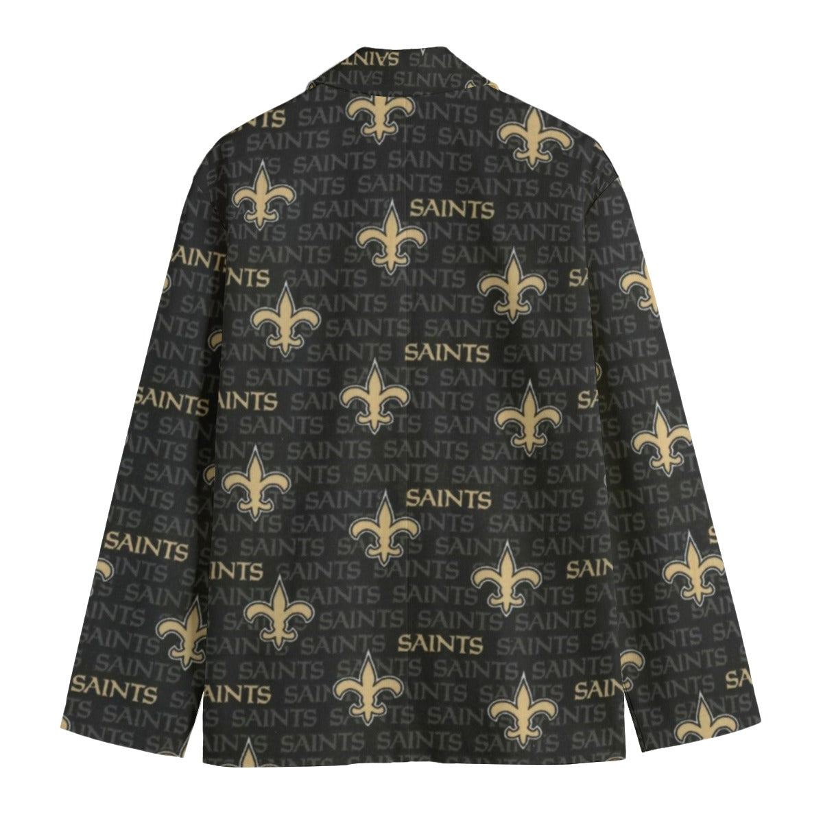 New Orleans Saints Suit Flat Lapel Collar Blazer