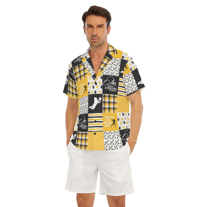 All-Over Print Men's Deep V-neck Short Sleeve T-shirt
