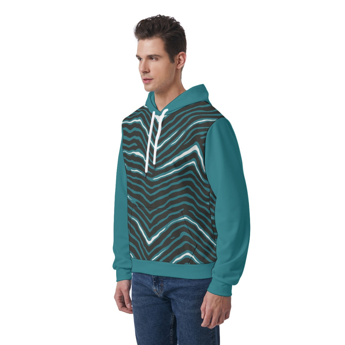 Philadelphia Football Game Day All-Over Print Men's Hoodie With Double-side Print Hood