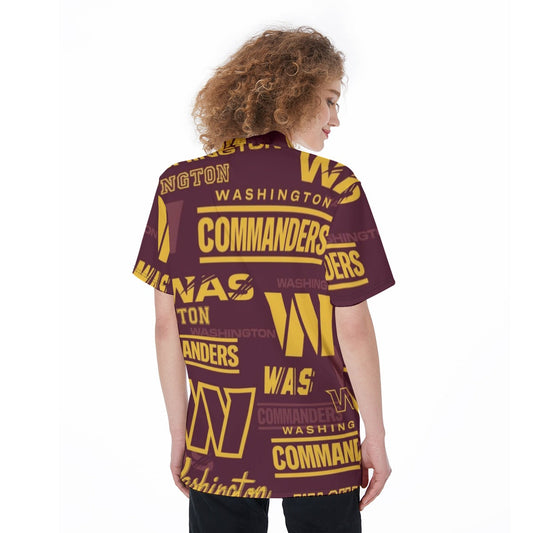 Washington Commanders All-over Print Women's Shirt