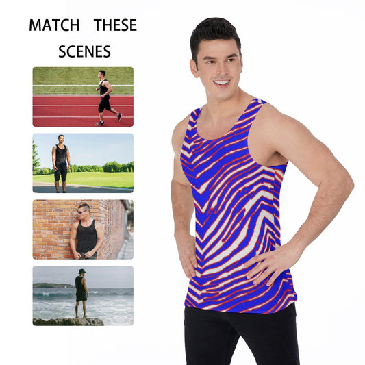 Buffalo Bills Zubaz Men's Tank Top