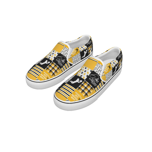 Pittsburgh Steelers Women's Slip On Sneakers