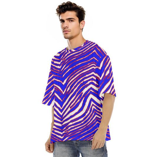 Buffalo Bills Zubaz Men's Raglan Short Sleeve T-Shirt|180GSM COTTON