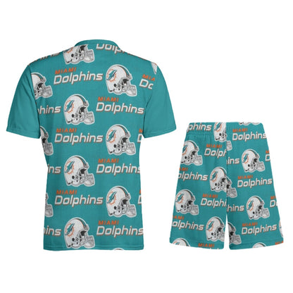 Miami Football Game Day All-Over Print Children's Sports T-Shirt Set