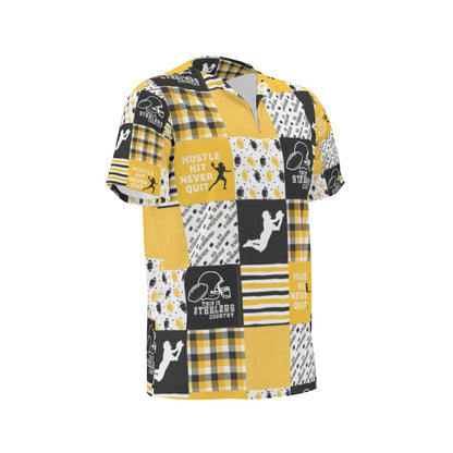 All-Over Print  Men's African Dashiki Shirt