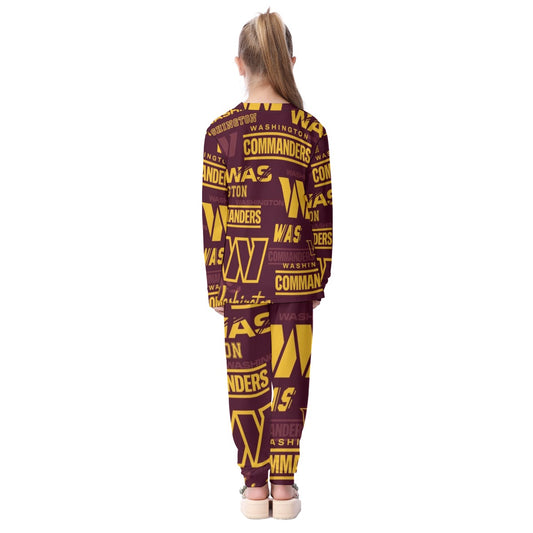 Washington Commanders Kid's Pajamas Set