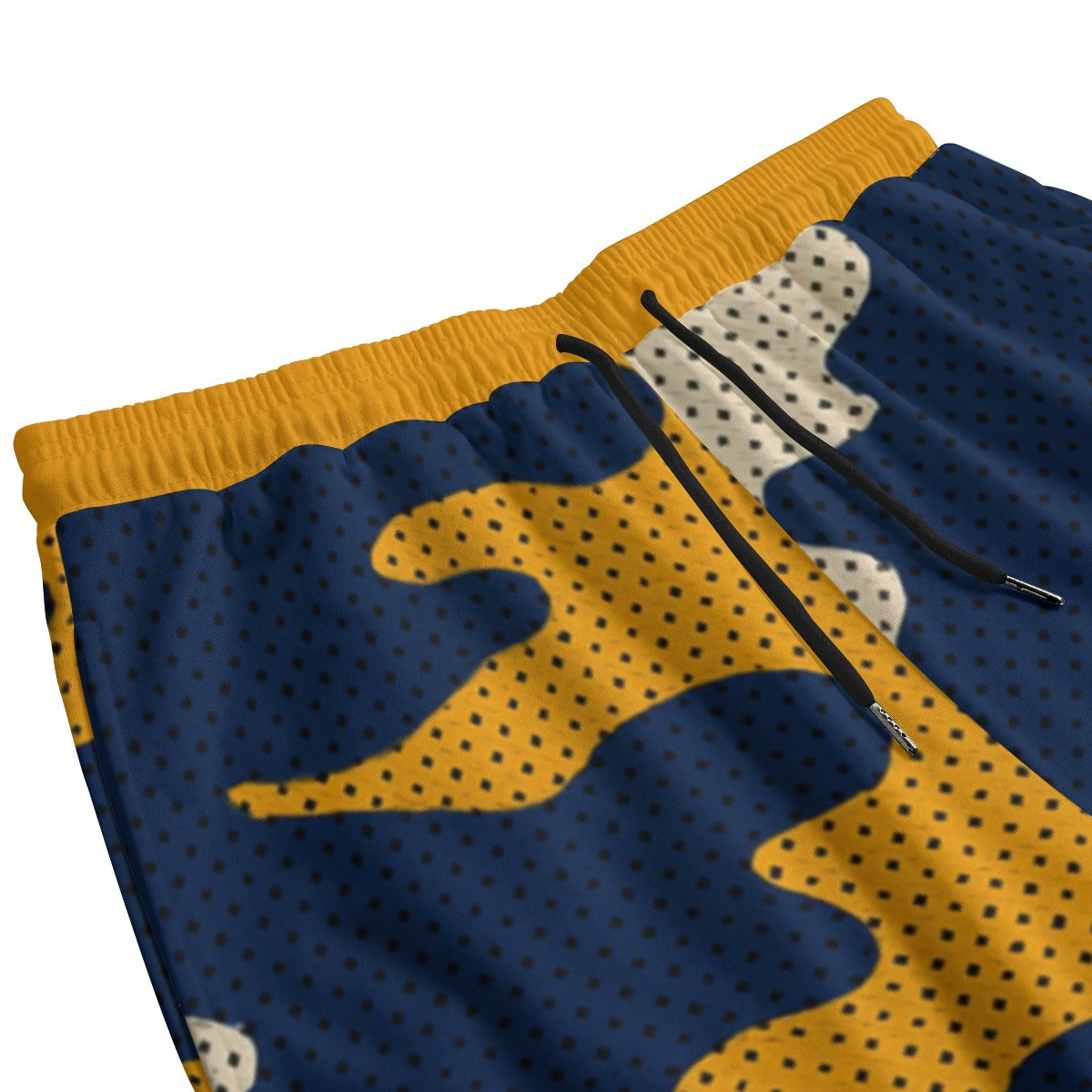 Urban Legend California UC Berkeley Navy Gold Camo Sweatpants With Waistband