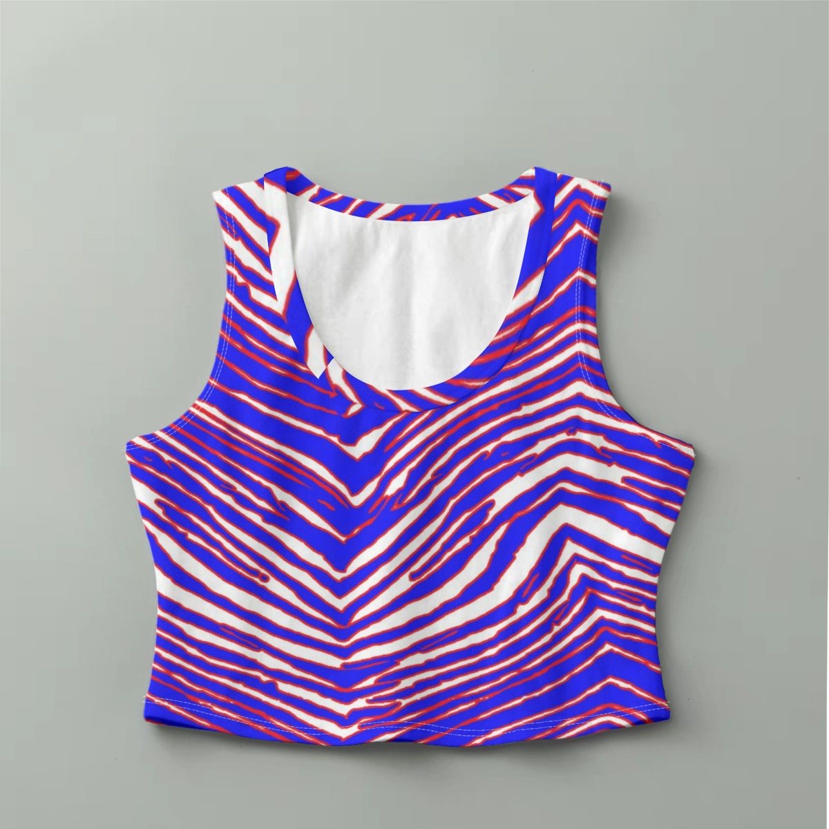 Buffalo Bills Zubaz High-Stretch Short Women's Tank Top