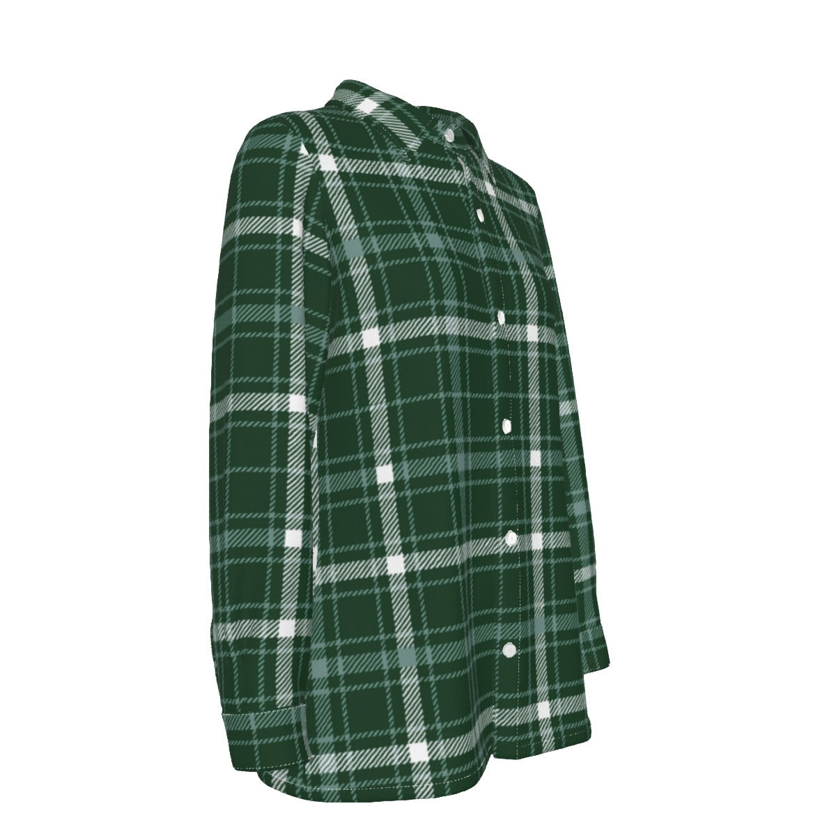 Michigan State Tartan Plaid Spartans Women's Elastic-Back Shirt