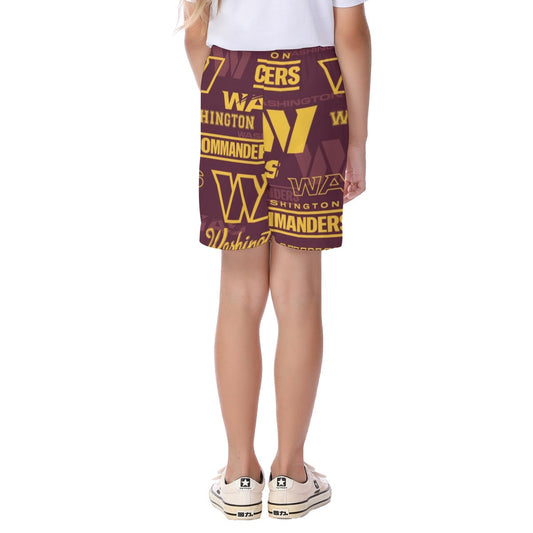 Washington Commanders Kid's Beach Shorts